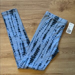 NWT Forever 21 Medium Blue Tie-Dye Leggings